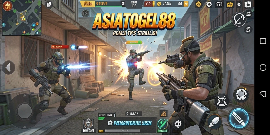 Tangkapan layar ASIATOGEL88 menunjukkan aksi menegangkan pemain dalam game TPS.