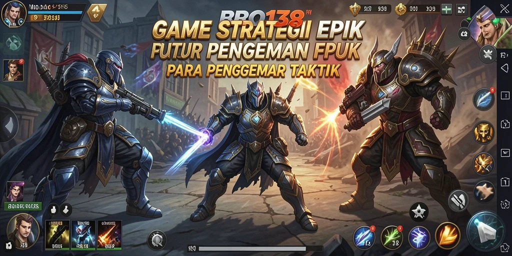 Tampilan gameplay BRO138 yang menegangkan dan strategis.