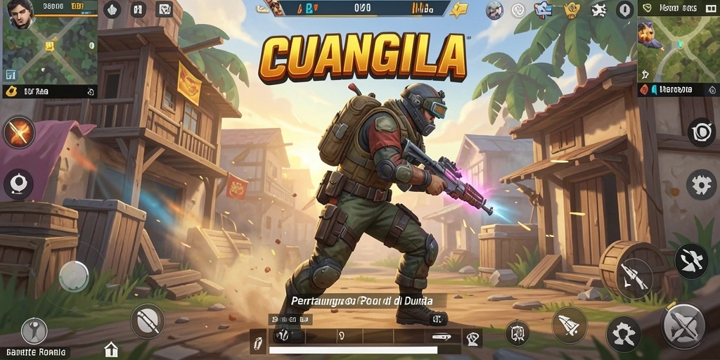Gameplay seru dengan peta luas di CUANGILA.