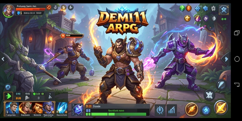 Gameplay seru dan interaktif dalam dunia ARPG.