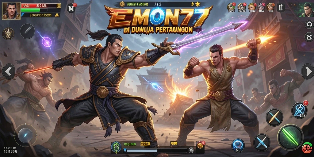 Tampilan menarik dari gameplay <strong>EMON77</strong> yang penuh aksi.