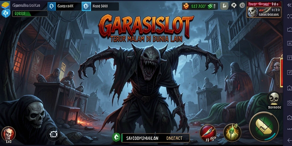 Screenshot dari gameplay yang menegangkan di GARASISLOT.