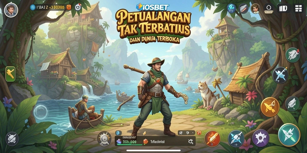 Gameplay exciting di dunia terbuka IOSBET yang luas.
