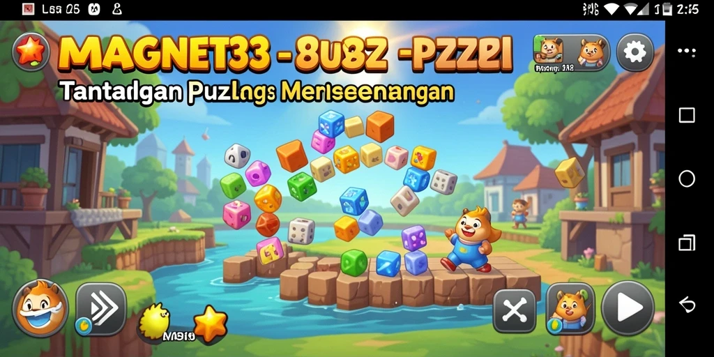 Tampilan seru gameplay <strong>MAGNET33</strong> dengan tantangan puzzle yang menantang.
