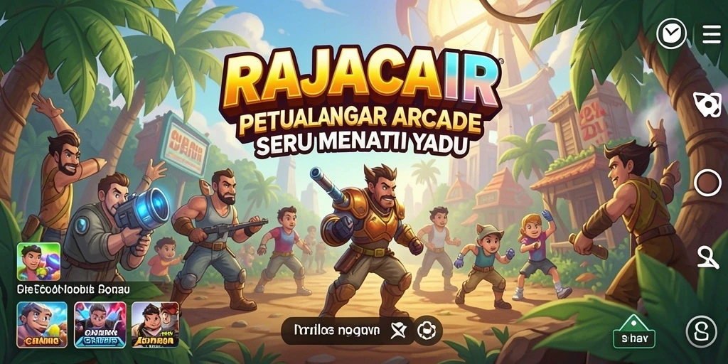 Tampilan gameplay RAJACAIR yang seru dan menantang.